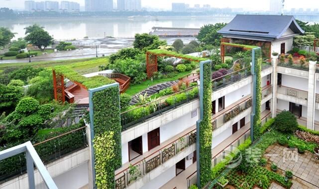 "空中花园"美如画 福州9月前将建多个屋顶绿化装修